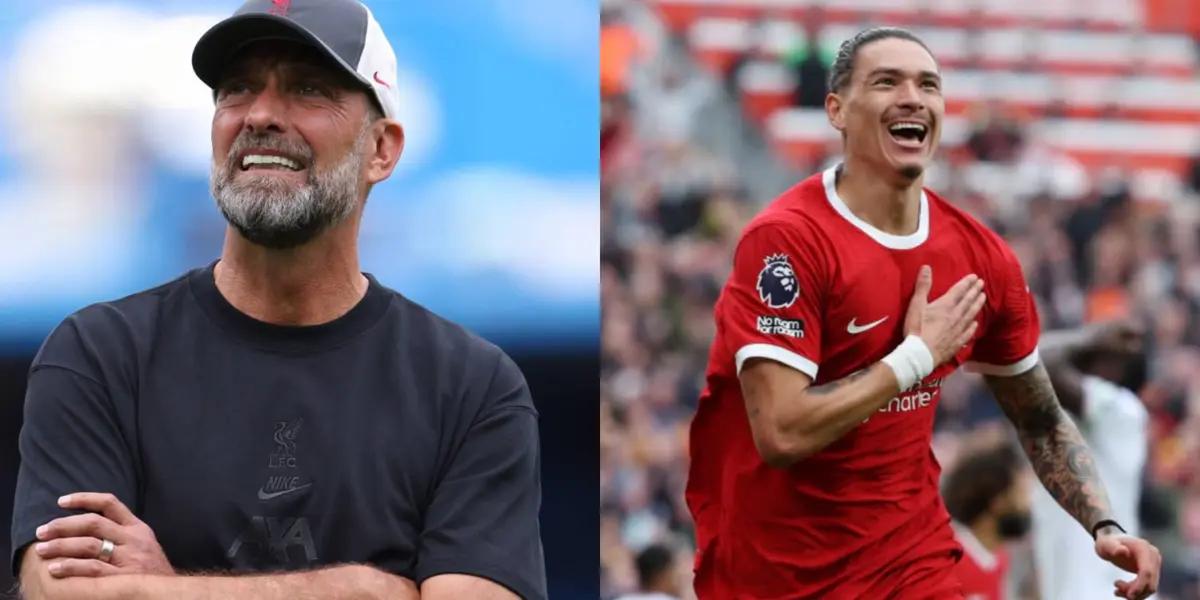 The striker that Liverpool FC likes despite the level of Darwin Nunez