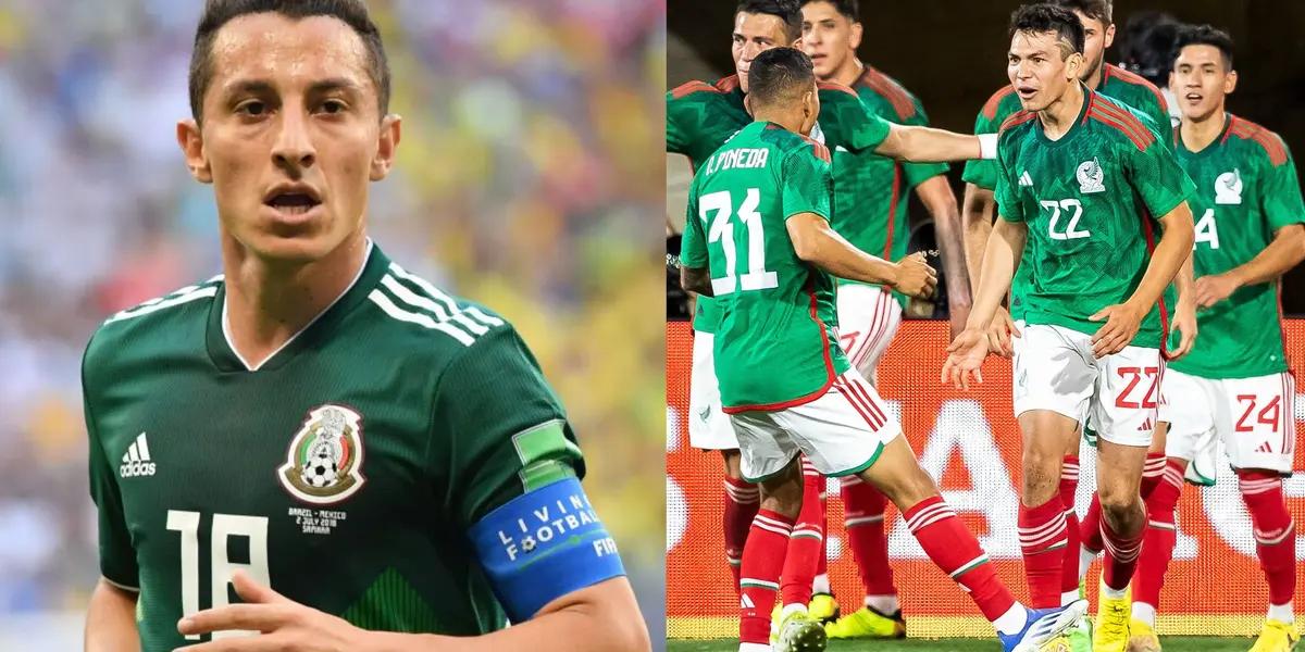 The striker who set an example in the national team and knows he can't give any more so he took a step aside