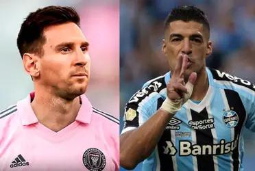 The striker who will play with Messi and is not Luis Suarez