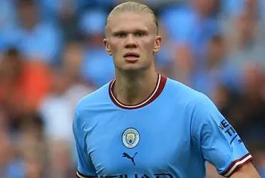 The surprising action of Erling Haaland in the match against Sheffield United