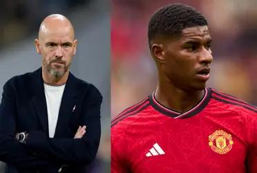 The surprising action that Rashford made after Manchester United's defeat
