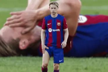 The surprising message that De Jong sends