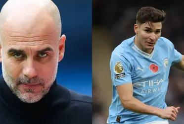 The surprising revelation of Pep Guardiola with Julian Alvarez