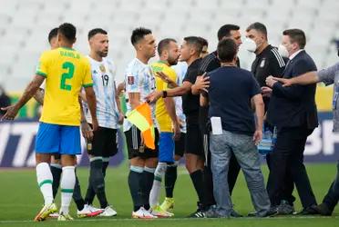 The suspension of the match between Brazil and Argentina could have been a plan between CBF and ANVIOSA. What are the facts that can point to this?
