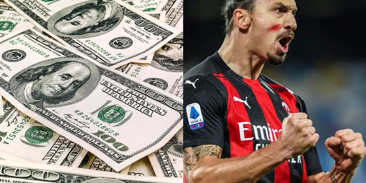 The Swedish attacker had made some eccentric purchase during his life.