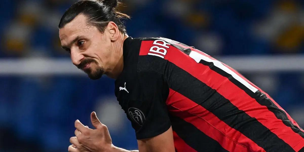 The Swedish attacker is already 39 years old and the Italian side is thinking on signing another experienced attacker to replace him.