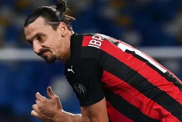 The Swedish attacker is already 39 years old and the Italian side is thinking on signing another experienced attacker to replace him.