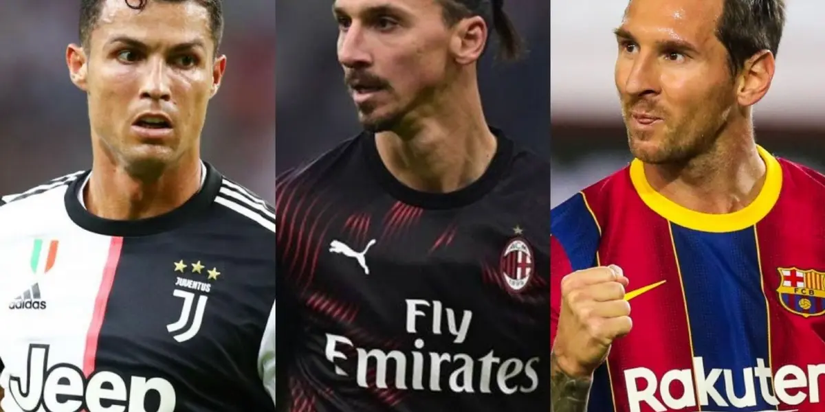 The Swedish attacker is at the level of the two top legends this season and this is why his AC Milan is undoubtedly a candidate to win a title.