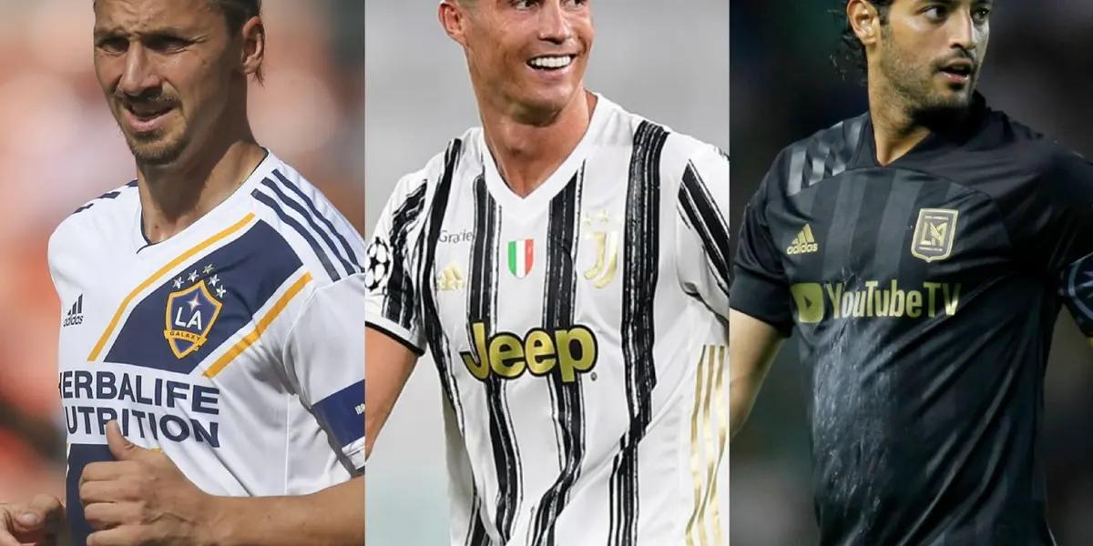 The Swedish attacker is having a great season and destroys his all-time enemy Vela in the comparison.