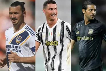 The Swedish attacker is having a great season and destroys his all-time enemy Vela in the comparison.