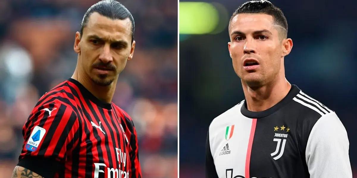 The Swedish attacker suffered a very bad notice, that puts CR7 happy.