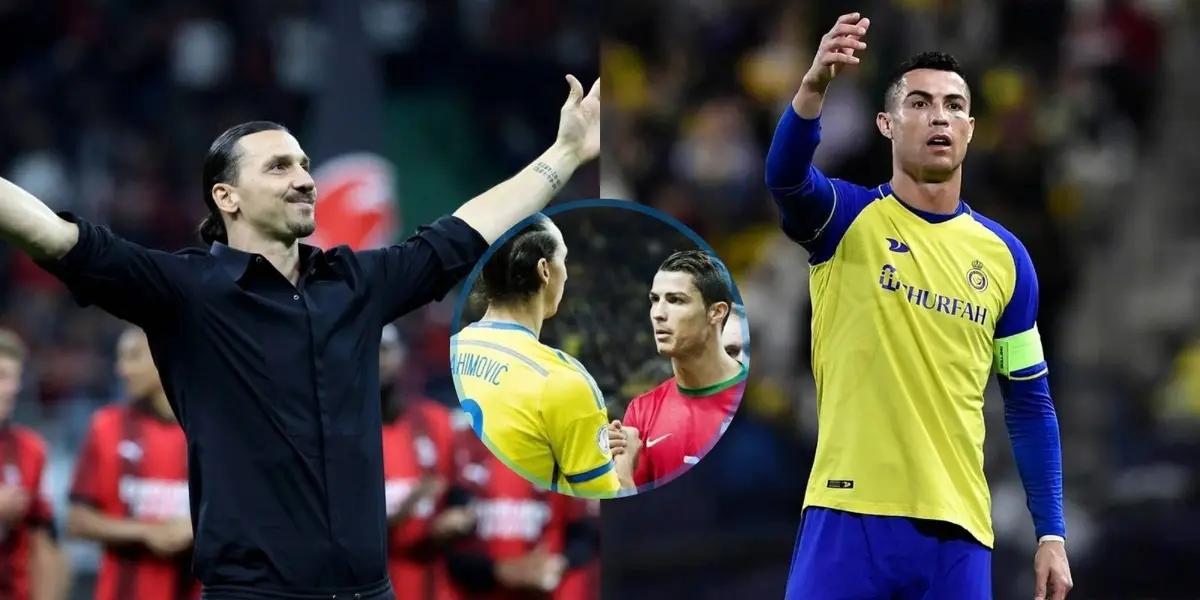 The Swedish forward criticized, without mincing words, Cristiano Ronaldo's decision to have signed for Al Nassr