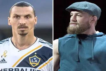 The Swedish striker said something about him and the UFC legend, but McGregor did not like it and invited Ibrahimovic to fight.