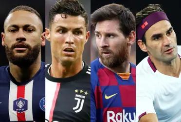 The Swiss is envied by the three best soccer players of the last years.