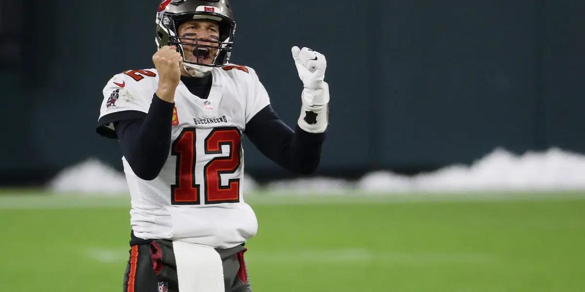 The Tampa Bay Buccaneers quarterback attended the game between Inter Miami and Los Angeles Galaxy.