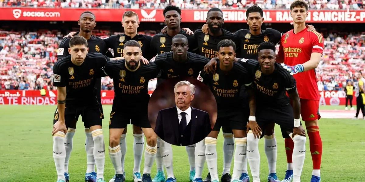 The team from the Spanish capital added a point against Sevilla and the Italian coach added a new achievement.