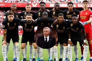 The team from the Spanish capital added a point against Sevilla and the Italian coach added a new achievement.