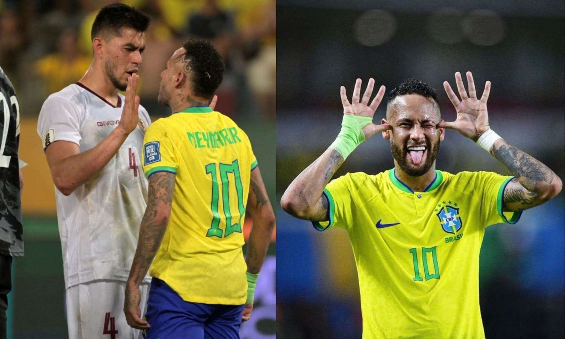The tense moment that Neymar experienced after the Brazil game
