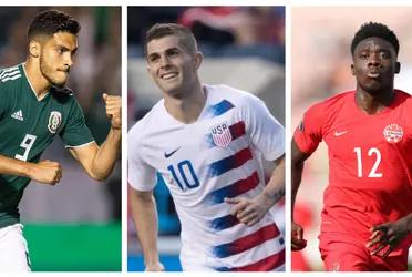 The three largest nations in the continent field most of the North American most expensive players, who play in the biggest leagues in the world.