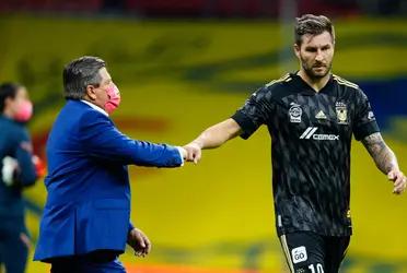 The Tigres coach said that his French striker did not suffer a broken ankle, so he would be earlier than expected.