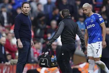 The Toffees are at risk of relegation this season.