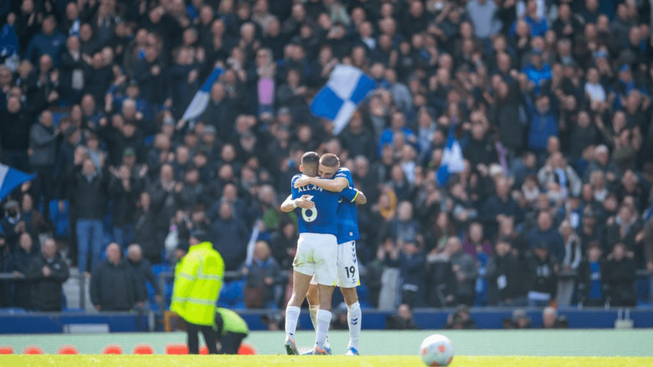 The Toffees win at home with a goal by Anthony Gordon.