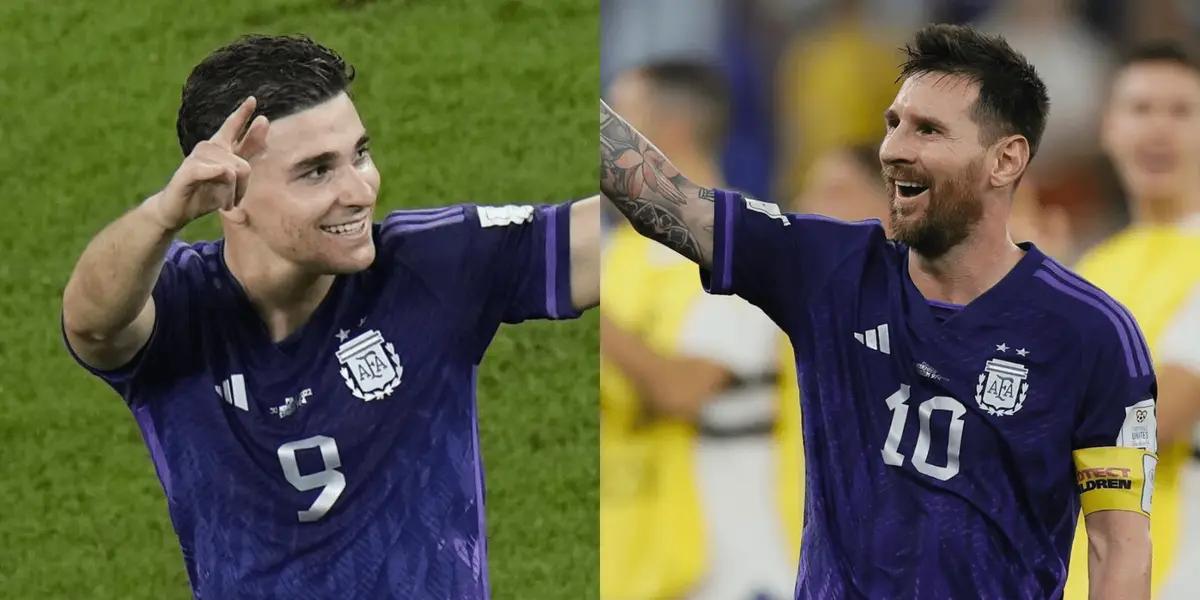 The two are emerging as the leaders of the Albiceleste's attack against Australia.