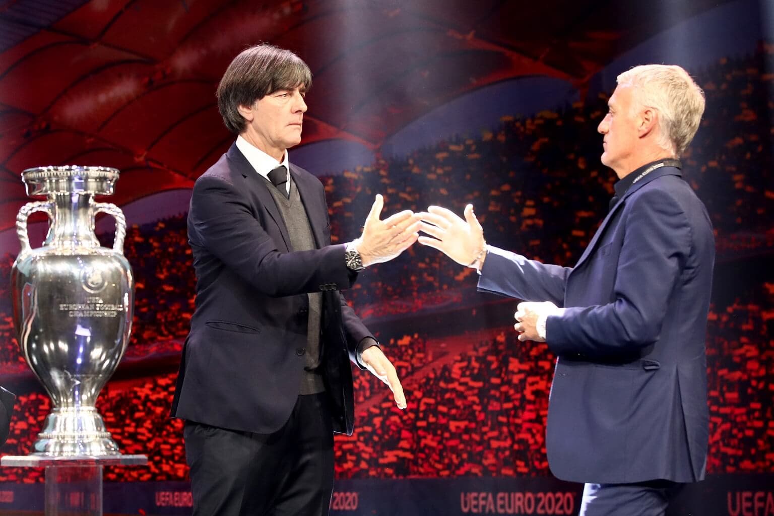 The two best paid technicians in the Euro Cup were eliminated in the round of 16. Didier Deschamps with France, and Joachim Löw with Germany.