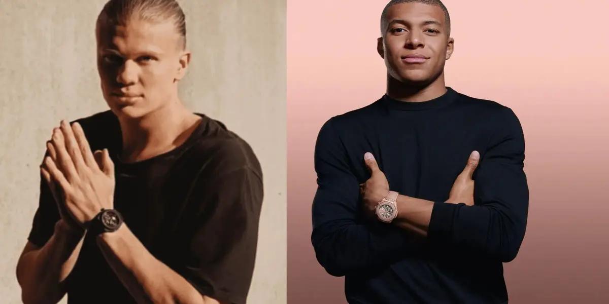 The two forwards are big fans of expensive watches