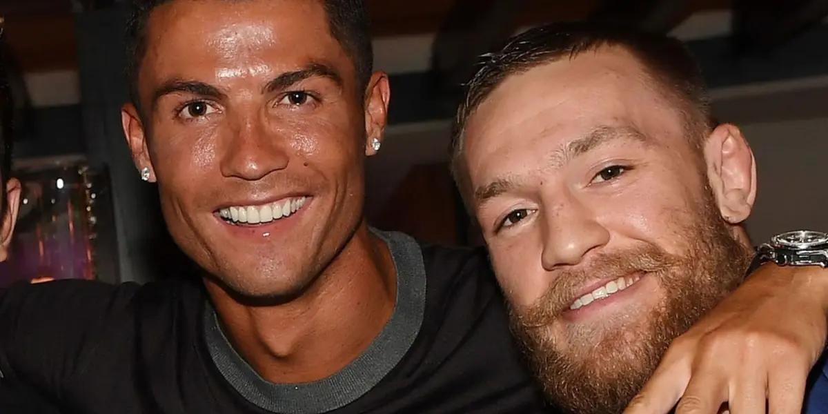 The UFC fighter bought an exclusive and expensive golden watch that had been acquired before by CR7.