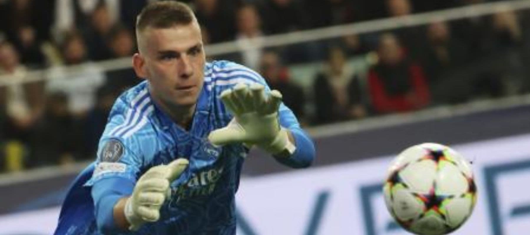 The Ukrainian goalkeeper has not taken advantage of his opportunity with Courtois' injury