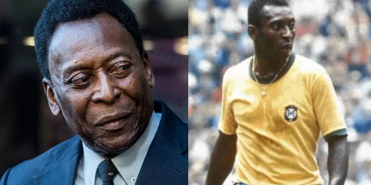 The unexpected and surprising image of Pele that is revealed and that many did not know