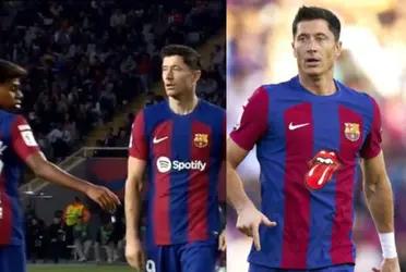 The unexpected gesture that Lewandowski had with Lamine Yamal that the fans did not like