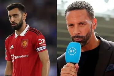 The unexpected message that Bruno Fernandes receives from a Manchester United legend