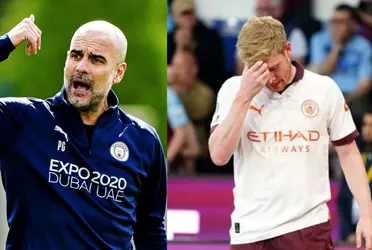 They said he would return at Christmas, the bad news that Guardiola gives about De Bruyne