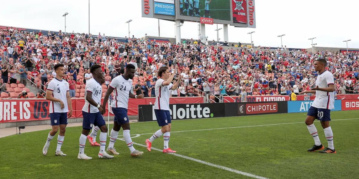 The United States National Team flourished against the Ticos