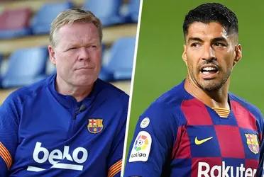 The Uruguayan striker has taken revenge from the Dutch coach, after he was axed from Barça.