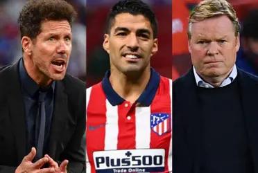 The Uruguayan striker talked about the complicity with the Argentinian coach that puts Koeman in shame.