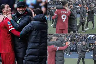 The viral discussion between Darwin Nunez and Pep Guardiola that goes viral