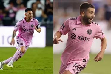 The viral pass from Lionel Messi to Jordi Alba in the Inter Miami match