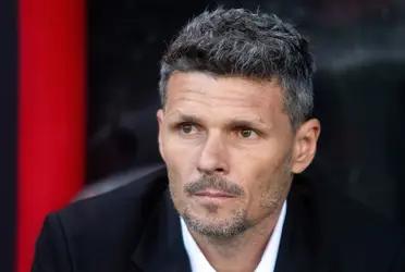 The were at the bottom of the table with Santiago Solari.