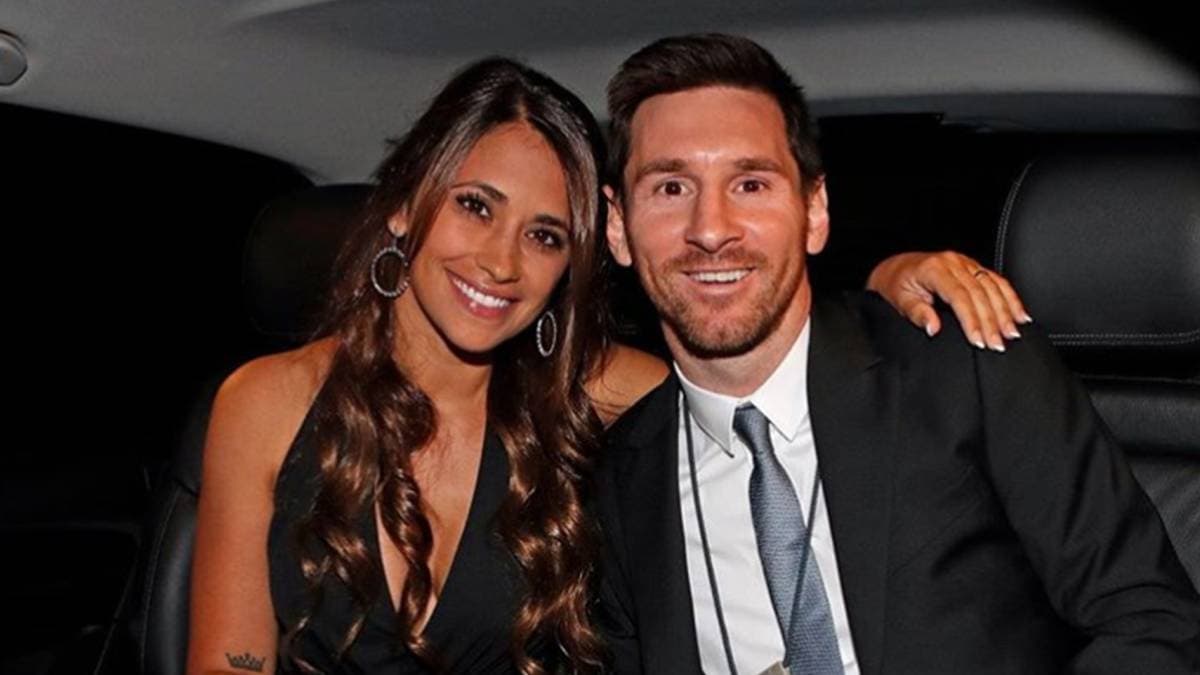 The wife of the soccer legend show herself practicing a sport for the first time.