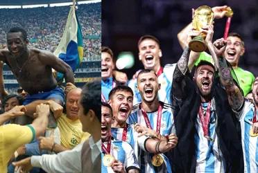 The winner of three World Cups was pending the grand final between Argentina and France
