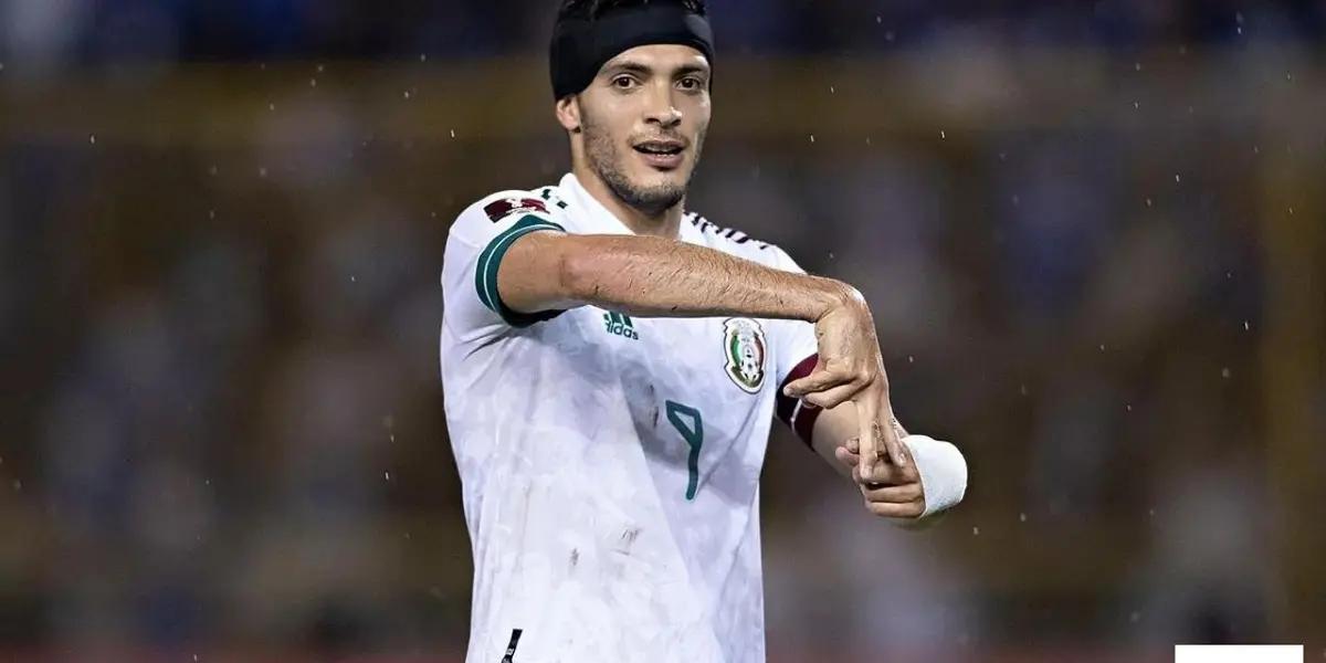 The Wolverhampton striker scored from the penalty spot against El Salvador to increase his goal tally for Mexico.