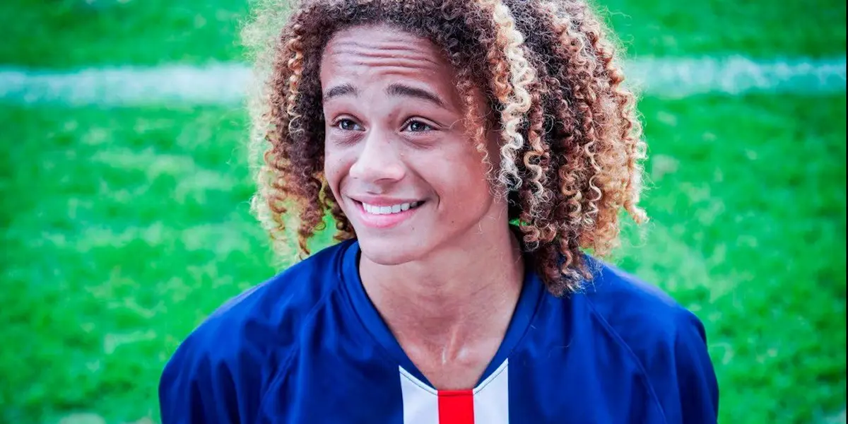 The wonder kid aged 17 made his professional debut for PSG.