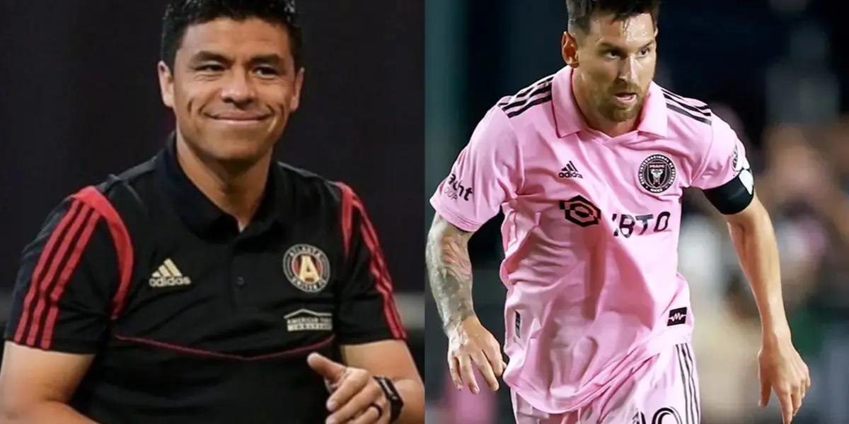 The words of the Atlanta United coach about Messi and company