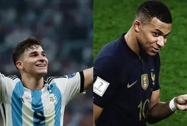 The World Champion striker starred in an incident against the Frenchman that attracted attention