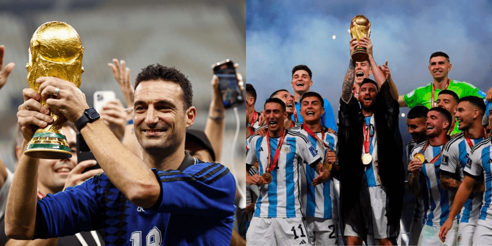 The world champion suffered a significant drop in his coaching staff before signing his renewal with AFA