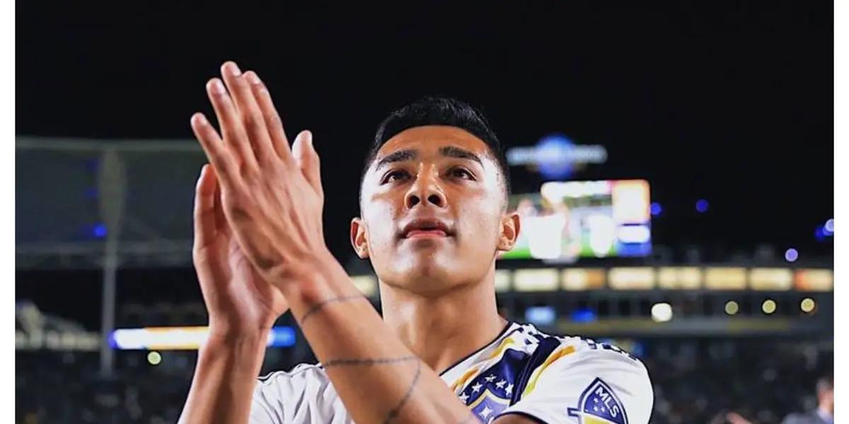 The young LA Galaxy player won a place in the first team and is wanted by both the US Soccer National Team and Mexico