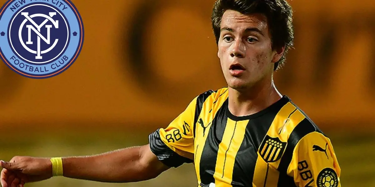 The young right winger of Peñarol de Uruguay is under the sights of several MLS teams, including New York City, which seems to be the most interested in having his services.